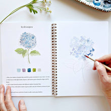 Load image into Gallery viewer, Watercolor Workbook: Flowers