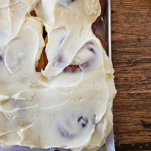 Load image into Gallery viewer, Thanksgiving Bake at Home Cinnamon Rolls with Cream Cheese Buttercream