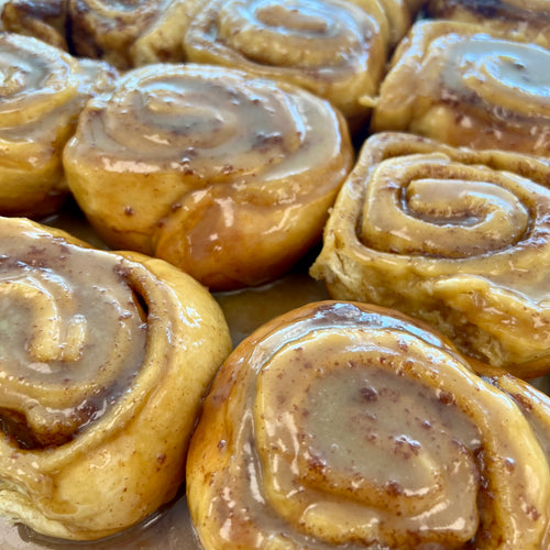 New Year's Bake at Home Caramel Rolls