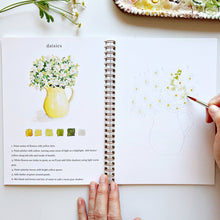 Load image into Gallery viewer, Watercolor Workbook: Flowers