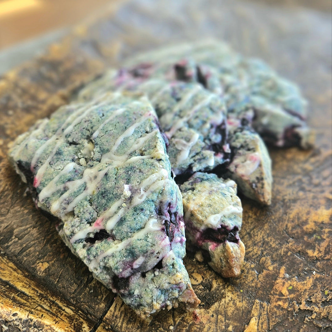 Blueberry Lime Scones