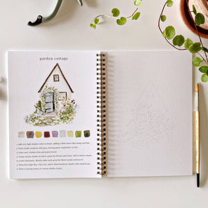 Watercolor Workbook: Garden