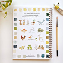 Load image into Gallery viewer, Watercolor Workbook: Animals