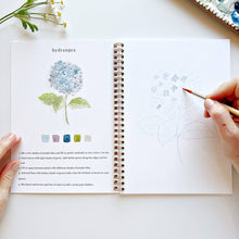 Load image into Gallery viewer, Watercolor Workbook: Flowers