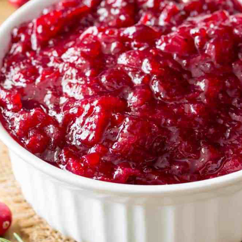 Thanksgiving Fresh Whole Cranberry Sauce