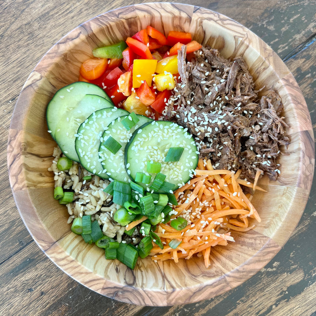 Korean Beef & Veggie Power Bowl