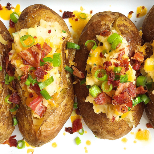 Loaded Twice Baked Potatoes