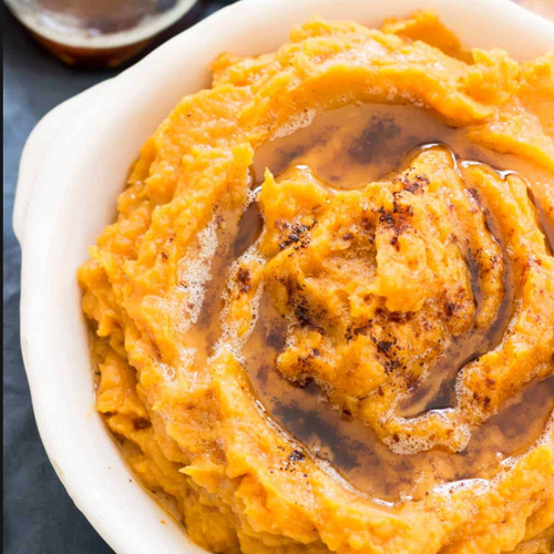 Thanksgiving Mashed Sweet Potatoes