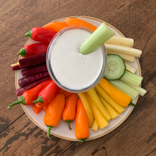 Load image into Gallery viewer, Blue Cheese Dip with Veggie Dippers