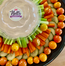Load image into Gallery viewer, Veggies &amp; Dip Party Platter