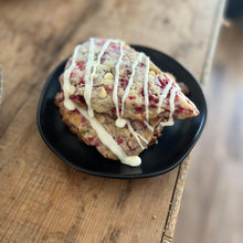Load image into Gallery viewer, Raspberry White Chocolate Scones