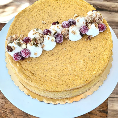 Thanksgiving Pumpkin Cheesecake