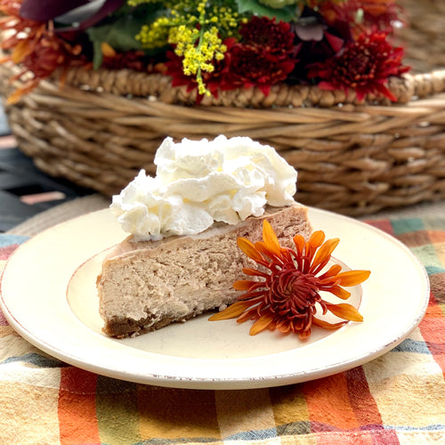 Thanksgiving Chai Spice Cheesecake